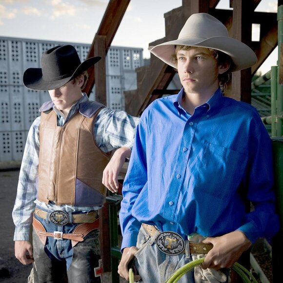 Men's Blue/Black Standard Western Cowboy Initial Letter T Oval Belt Buckle - Picture 3 of 6